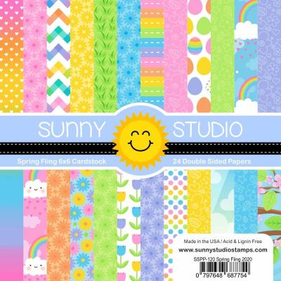 Sunny Studio Paper Designpapier - Spring Fling